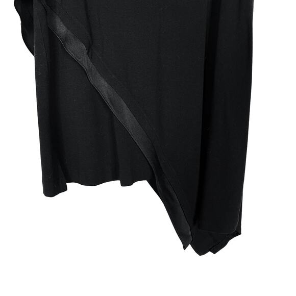 Elizabeth and James 2XS Black Asymmetrical Tank Top V Neck Layered XXSmall - Picture 4 of 9
